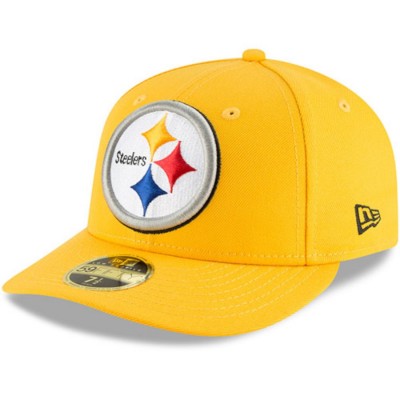 Men's Pittsburgh Steelers New Era Gold Omaha Low Profile 59FIFTY Fitted Hat 3184564